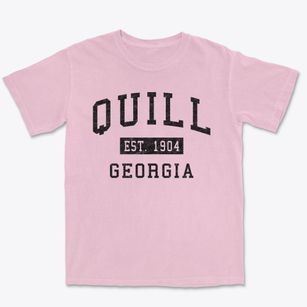 Quill Georgia Classic Established Premium Heavyweight T-shirt