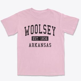 Woolsey Arkansas Classic Established Premium Heavyweight T-shirt