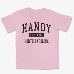 Handy North Carolina Classic Established Premium Heavyweight T-shirt