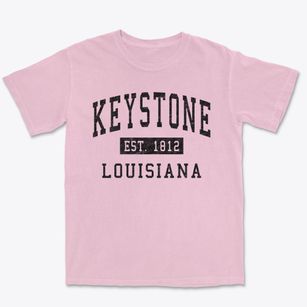 Keystone Louisiana Classic Established Premium Heavyweight T-shirt