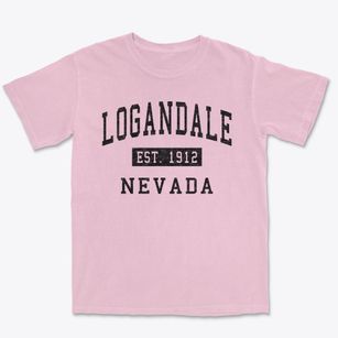 Logandale Nevada Classic Established Premium Heavyweight T-shirt