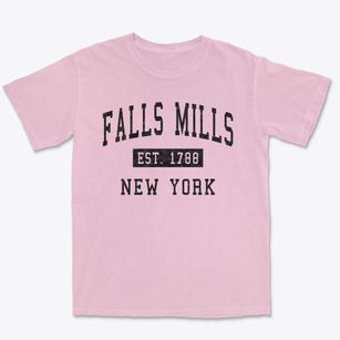 Falls Mills New York Classic Established Premium Heavyweight T-shirt