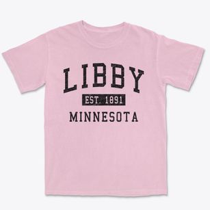 Libby Minnesota Classic Established Premium Heavyweight T-shirt