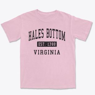 Hales Bottom Virginia Classic Established Premium Heavyweight T-shirt