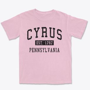 Cyrus Pennsylvania Classic Established Premium Heavyweight T-shirt