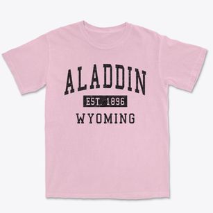Aladdin Wyoming Classic Established Premium Heavyweight T-shirt