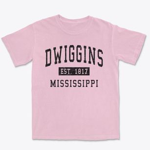 Dwiggins Mississippi Classic Established Premium Heavyweight T-shirt
