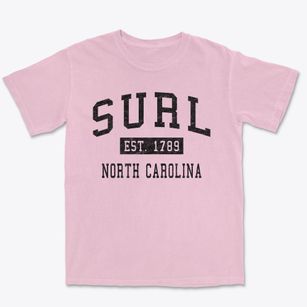 Surl North Carolina Classic Established Premium Heavyweight T-shirt