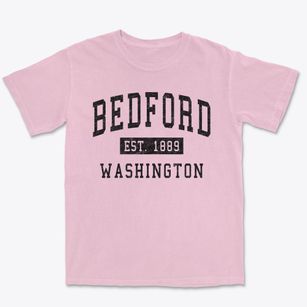 Bedford Washington Classic Established Premium Heavyweight T-shirt