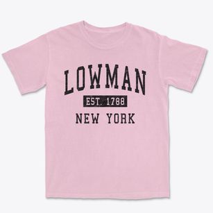 Lowman New York Classic Established Premium Heavyweight T-shirt