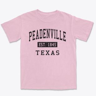 Peadenville Texas Classic Established Premium Heavyweight T-shirt