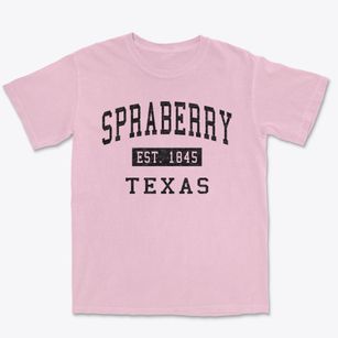 Spraberry Texas Classic Established Premium Heavyweight T-shirt