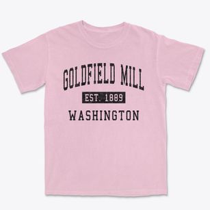 Goldfield Mill Washington Classic Established Premium Heavyweight T-shirt