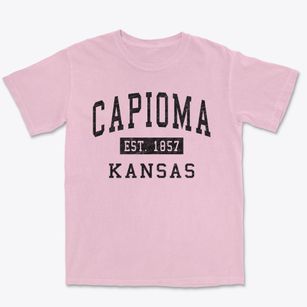 Capioma Kansas Classic Established Premium Heavyweight T-shirt