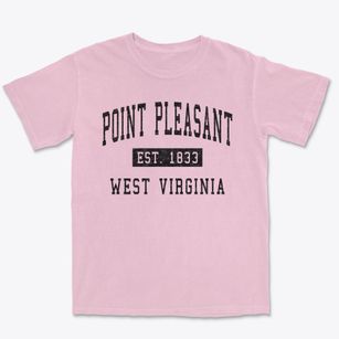 Point Pleasant West Virginia Classic Established Premium Heavyweight T-shirt