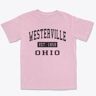 Westerville Ohio Classic Established Premium Heavyweight T-shirt