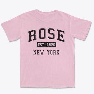 Rose New York Classic Established Premium Heavyweight T-shirt