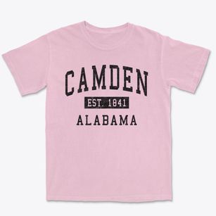Camden Alabama Classic Established Premium Heavyweight T-shirt