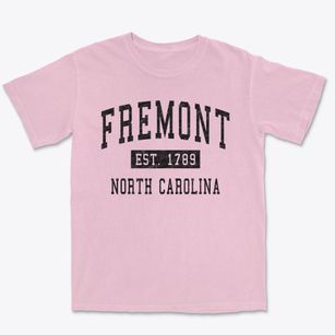 Fremont North Carolina Classic Established Premium Heavyweight T-shirt