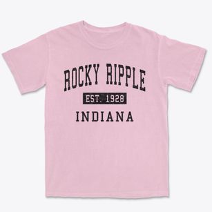 Rocky Ripple Indiana Classic Established Premium Heavyweight T-shirt