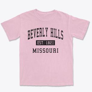Beverly Hills Missouri Classic Established Premium Heavyweight T-shirt