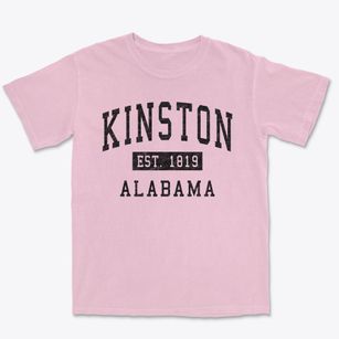 Kinston Alabama Classic Established Premium Heavyweight T-shirt