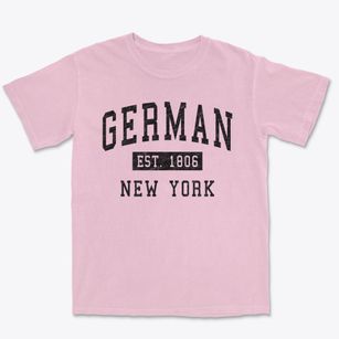 German New York Classic Established Premium Heavyweight T-shirt