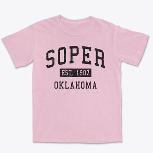 Soper Oklahoma Classic Established Premium Heavyweight T-shirt