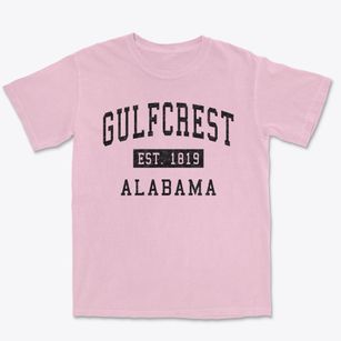 Gulfcrest Alabama Classic Established Premium Heavyweight T-shirt