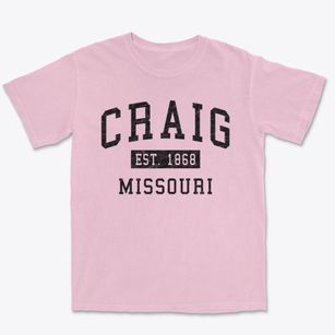 Craig Missouri Classic Established Premium Heavyweight T-shirt