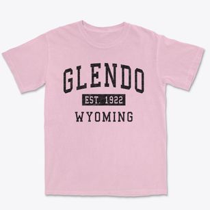 Glendo Wyoming Classic Established Premium Heavyweight T-shirt