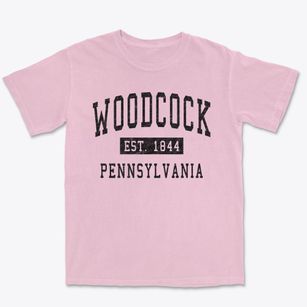 Woodcock Pennsylvania Classic Established Premium Heavyweight T-shirt