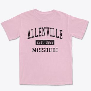 Allenville Missouri Classic Established Premium Heavyweight T-shirt