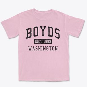 Boyds Washington Classic Established Premium Heavyweight T-shirt