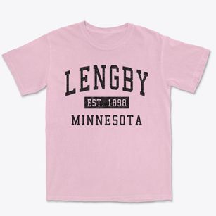 Lengby Minnesota Classic Established Premium Heavyweight T-shirt