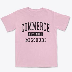 Commerce Missouri Classic Established Premium Heavyweight T-shirt