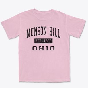 Munson Hill Ohio Classic Established Premium Heavyweight T-shirt