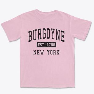 Burgoyne New York Classic Established Premium Heavyweight T-shirt
