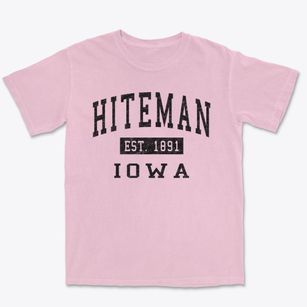 Hiteman Iowa Classic Established Premium Heavyweight T-shirt