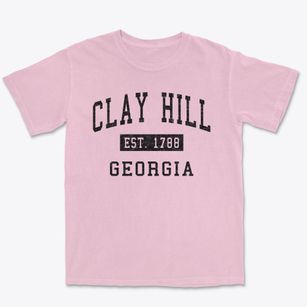Clay Hill Georgia Classic Established Premium Heavyweight T-shirt