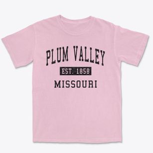 Plum Valley Missouri Classic Established Premium Heavyweight T-shirt