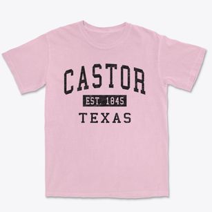 Castor Texas Classic Established Premium Heavyweight T-shirt
