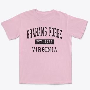 Grahams Forge Virginia Classic Established Premium Heavyweight T-shirt