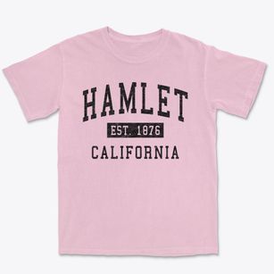 Hamlet California Classic Established Premium Heavyweight T-shirt