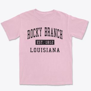 Rocky Branch Louisiana Classic Established Premium Heavyweight T-shirt