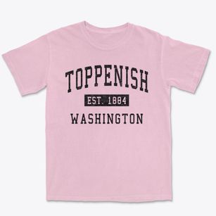 Toppenish Washington Classic Established Premium Heavyweight T-shirt