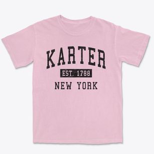 Karter New York Classic Established Premium Heavyweight T-shirt