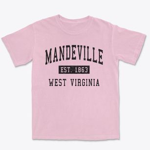 Mandeville West Virginia Classic Established Premium Heavyweight T-shirt