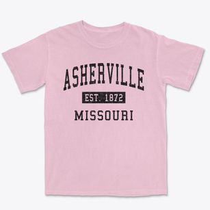 Asherville Missouri Classic Established Premium Heavyweight T-shirt