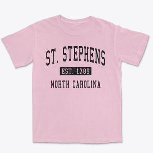 St. Stephens North Carolina Classic Established Premium Heavyweight T-shirt